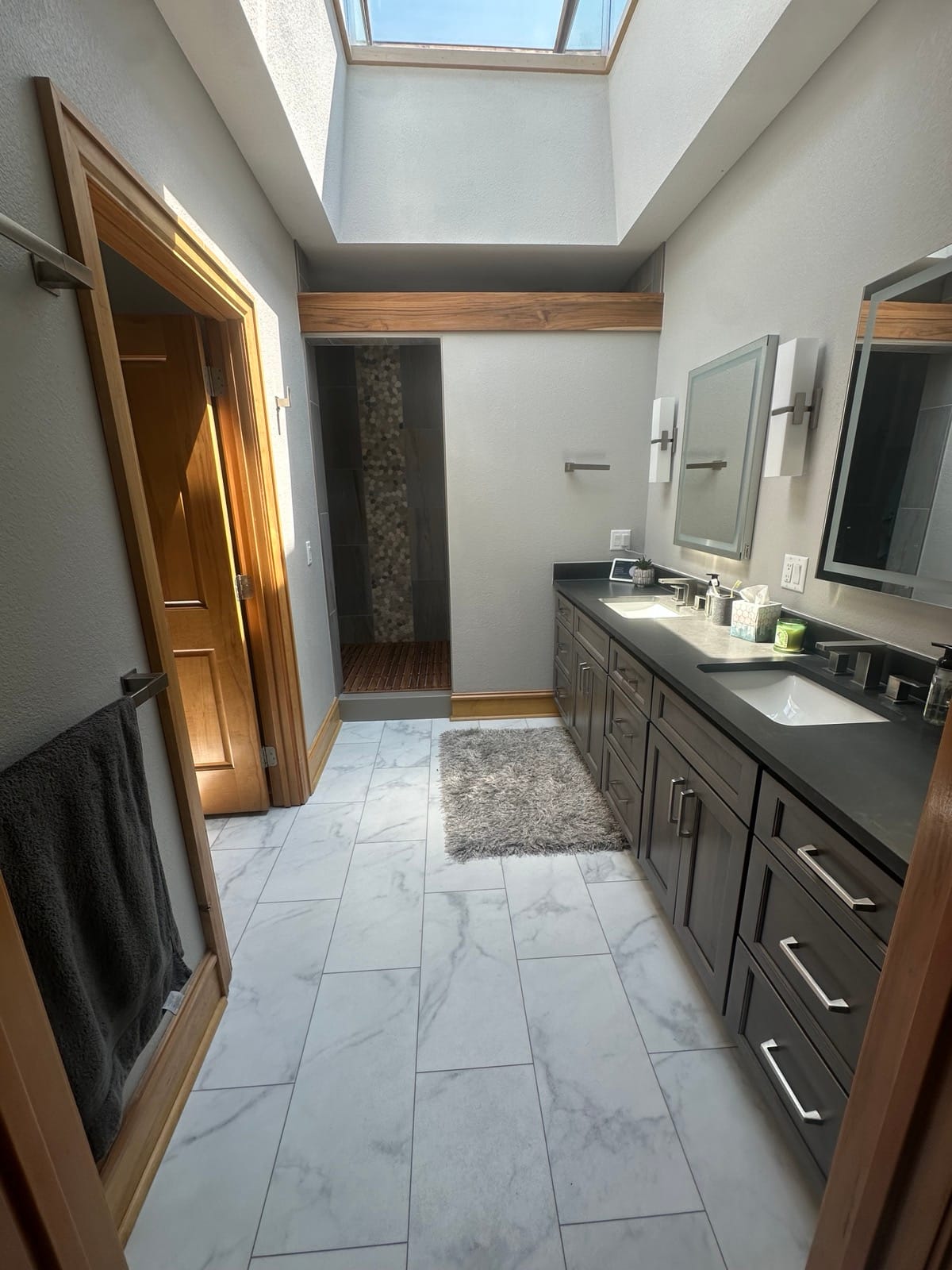 Skylight Master Bath — after